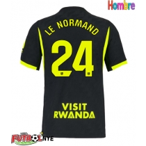 Camiseta Atletico Madrid Robin Le Normand #24 Visitante Equipación 2026-27 manga corta